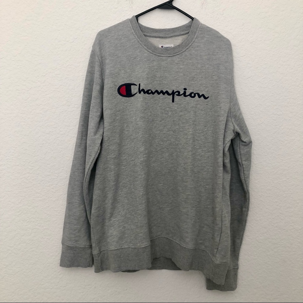 Champion Men’s Pullover Crewneck Sweatshirt